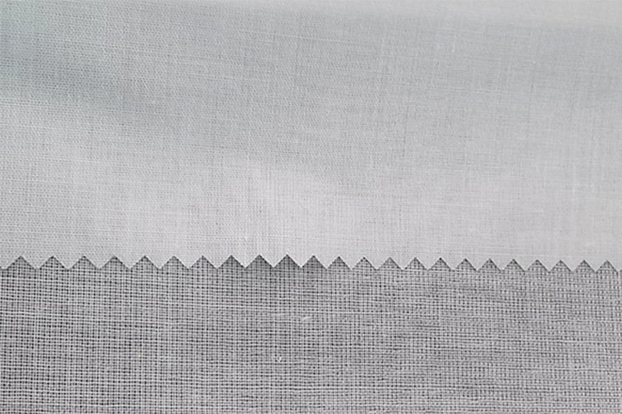 Polyester/bavlnené tkané trusné prepletenie