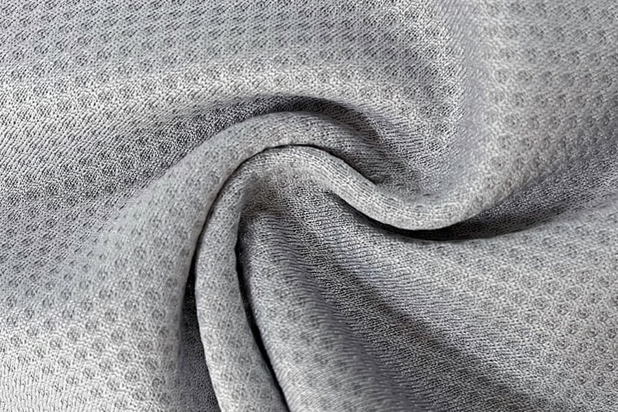 BCX-N0608: Monochromatický jacquard Mesh voštinová tkanina absorbujúca vodou a chladom